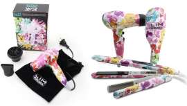 Ya puedes disfrutar del demandado estampado Flores de Lim Hair en tres de sus herramientas más funcionales y versátiles 