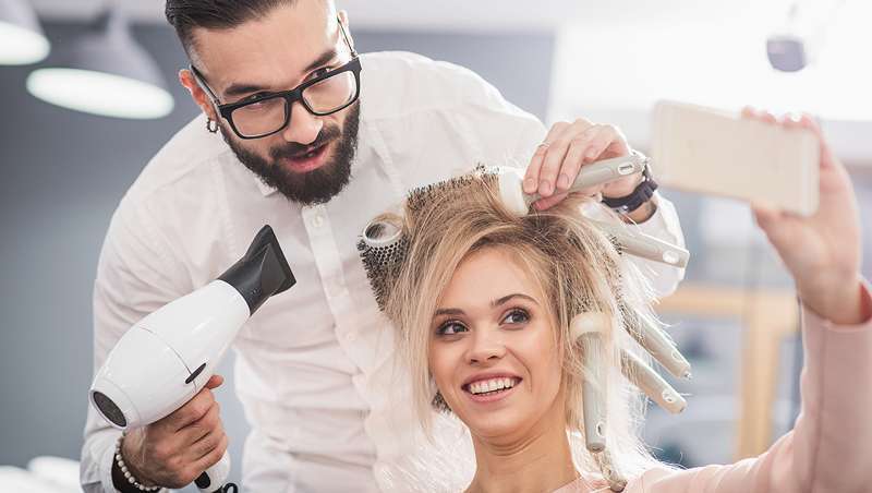 Referencers, cabeleireiros e centros de beleza que triunfam nas redes