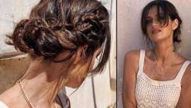 El nuevo look de Sara ya es tendencia. Y hace del recogido la máxima expresión de la primavera. Un peinado boho que no puede esperar, ¡queremos hacérnoslo ya!