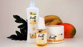Salerm Cosmetics apresenta Yellow Shot, a linha vegana e natural que salva cabelos ao reparar e proteger das agressões externas, fornecendo uma recarga de vitaminas e minerais. Com até 97% de ingredientes naturais
