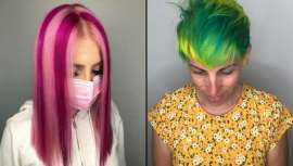 La fantasía o coloración extrema rompe moldes y suma adeptos, hombres y mujeres que acuden al salón de peluquería en busca de malvas, fucsias, azules..., que les distingan y que además, si se hacen bien, fidelizan 