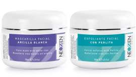Mascarilla de arcilla blanca y exfoliante facial con perlita. El dúo invencible que depura, limpia y perfecciona la piel 
