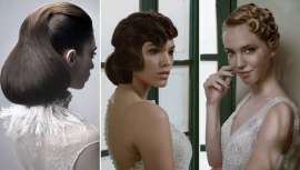 Las de Mayte Garrote, que reinterpreta los cánones más clásicos del recogido nupcial, para novias de todas y cualquier naturaleza 