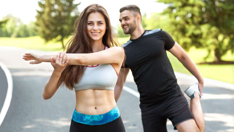 Presume de abdominales al sol