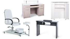 El mobiliario Perfect Beauty presenta unos modelos especiales para realizar manicuras y pedicuras que marcarán la diferencia en tu centro de belleza