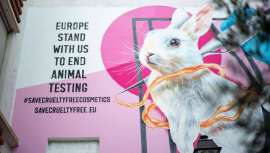 Ambas marcas se alían y se suman a la adhesión a distintos movimientos en favor de la defensa animal ante las amenazas más recientes que ponen en peligro la prohibición global de la experimentación con animales en 2023