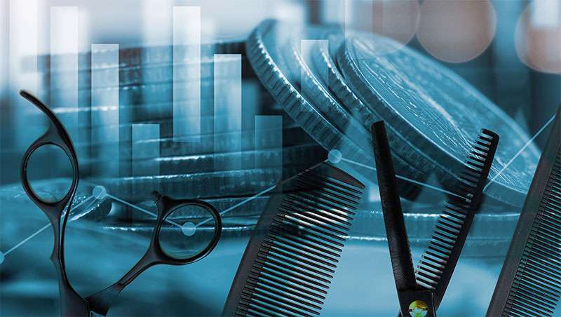 Cabeleireiros nos primeiros postos financeiros