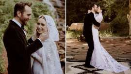 Su original vestido romántico y un maquillaje natural han puesto de acuerdo a los estilistas, que remarcan el acierto de su elección