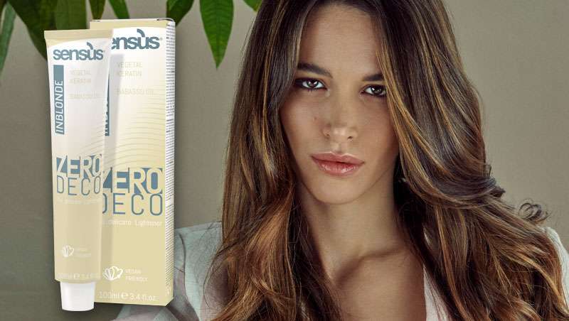 Nueva SENS.S Zero Deco, crema aclarante delicada para el cabello natural o teido
