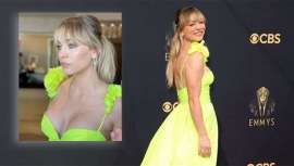 Kaley Cuoco acudió a la entrega de los Emmy 2021 con el recogido ideal para cualquier ocasión y Eduardo Sánchez, director de Maison Eduardo Sánchez, ha querido repasar las claves de este look infalible