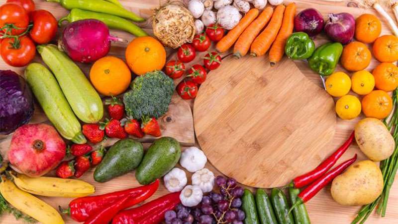 Frutas y verduras en tu mesa y tu corazón