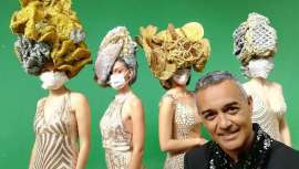 Su nueva colección de esculturas capilares reivindica la libertad individual, la empatía y el amor