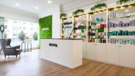 Este otoño, el salón de peluquería de la cadena Menta Beauty Place en Francisco Sivela de Madrid incorporará servicios de estética facial y corporal. Y el resto, también, próximamente