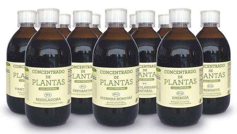 Los Concentrados de Plantas, el complemento ideal en cualquier y todos los tratamientos de estética