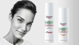 Son DermoPure triple efecto serum y Fluido protector FPS30. Con ello se reducen las manchas post-acné en un 95%