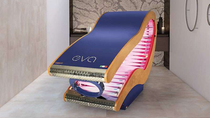 Eva, bronceado saludable