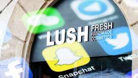 A marca britânica de cosméticos Lush encerrará as contas das redes sociais Facebook, Instagram, TikTok e Snapchat
