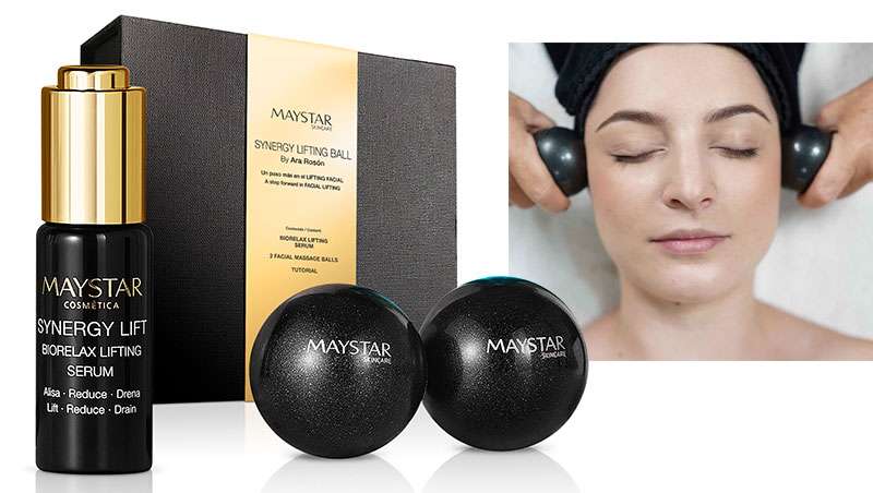 Synergy Lifting Ball, el antes y el despus del 'lifting', con Maystar