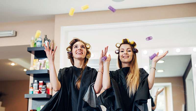 'Ir a la peluquería me hace feliz'