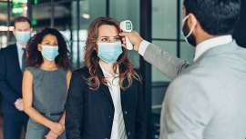 Una PCR negativa o un test de antígenos, válido para acceder al recinto ferial a los visitantes de otros países 