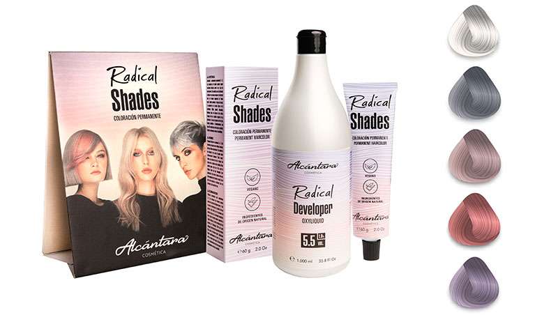 Alcántara Cosmética presenta Radical Shades, coloración permanente vegana y natural