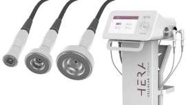 Hera Cellular Coach de Novasonix disfruta del manípulo Hebegy RF resistiva + vacumterapia con tres aplicadores para trabajar cualquier zona corporal aunque sea difícil, actuando incluso y también a nivel facial
