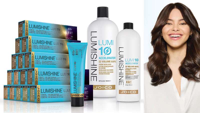 Lumi10 de Joico, cobertura 100% de las canas en 10 minutos