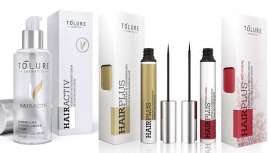 Una nueva generación de productos capilares que combaten la caída, Hairactiv & Hairplus, de Tolure Cosmetics, firma especializada en productos para el crecimiento capilar, también de las cejas y las pestañas, que descubrirás en BC Madrid 
