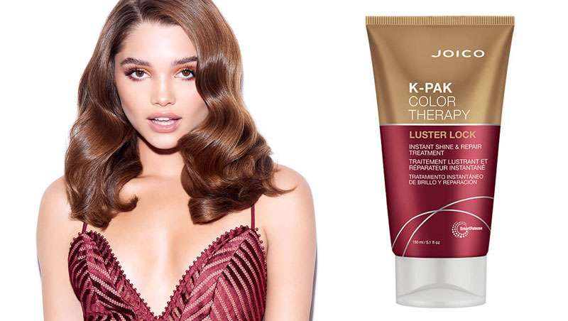 Luster Lock de Joico, reparacin y brillo inmediatos para el cabello teido o con mechas
