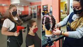 La Fundación VMV Cosmetic Group becará a 12 mujeres en riesgo de exclusión para que realicen estudios de peluquería en la academia Quesada de Sevilla