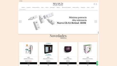 Nace Maan24.es, el e-commerce de productos cosméticos seleccionados por farmacéuticos