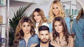 System Professional inaugura su primer salón flagship en su estudio a la vez que Pablo Bogado, nuevo Embajador de la marca, trata las melenas de Marta Sánchez, Mónica Cruz, Gisela y Almudena Fernández