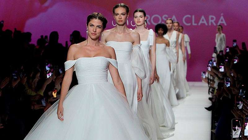 Tendencias para novias: visto en la Barcelona Bridal Fashion Week con Kevin.Murphy