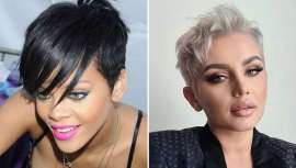 Los 90 y la estética grunge, heredera del punk, no deja de aportarnos ideas e inspiración. Añade un acabado rebelde a tu pixie para triunfar