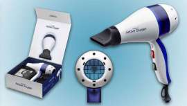 Alta tecnología italiana para el único secador de pelo en el mundo con oxígeno activo, que mejora el color y protege la cutícula
