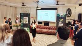 Reconocimiento obtenido en los VPC Green Beauty Awards con sus geles de ducha dermoprotectores