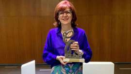 Uno de los premios de mayor prestigio y proyección de nuestro país, distinguen, en una noche inolvidable, la labor de esta profesional, responsable de Peluquería Masculina y Barbería de Antonio Eloy Escuela Profesional