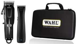 Um elegante design negro e o máximo rendimento: isto é o que conseguirás com o novo combo de Wahl Professional 
