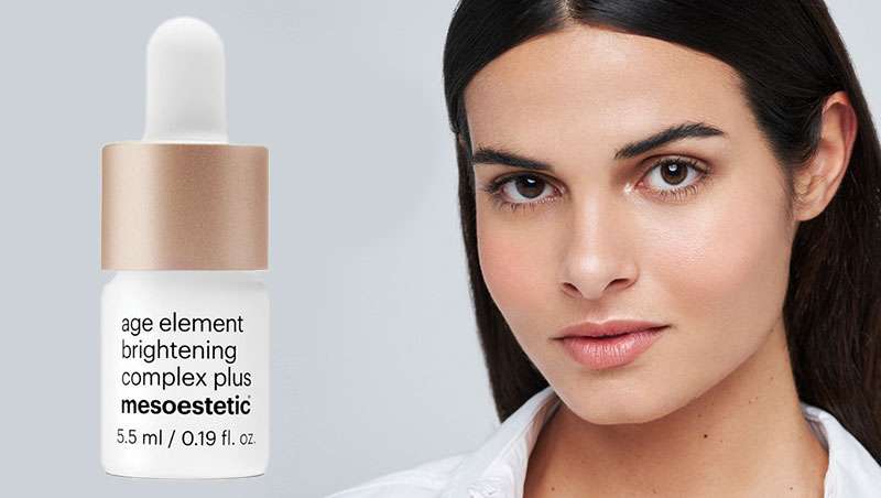 Tratamiento de choque iluminador intensivo y renovador: age element® brightening complex plus de mesoestetic