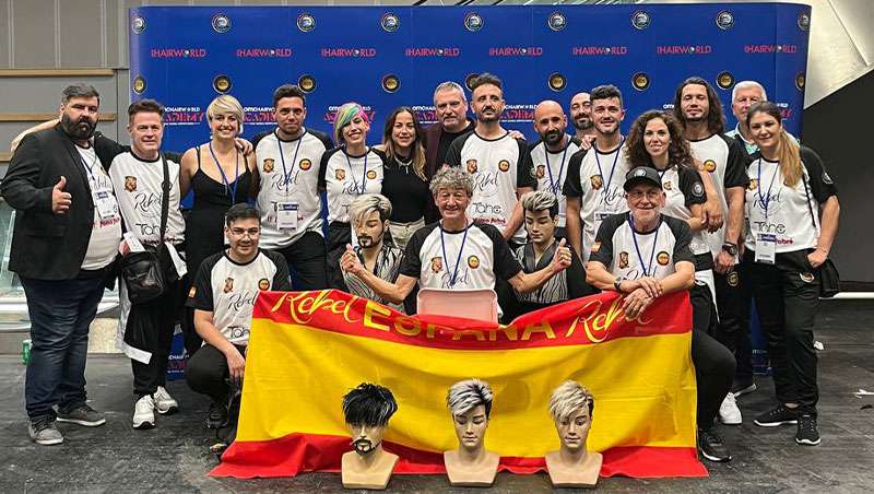 España, medalla de bronce en el Mundial de Peluquería por equipos