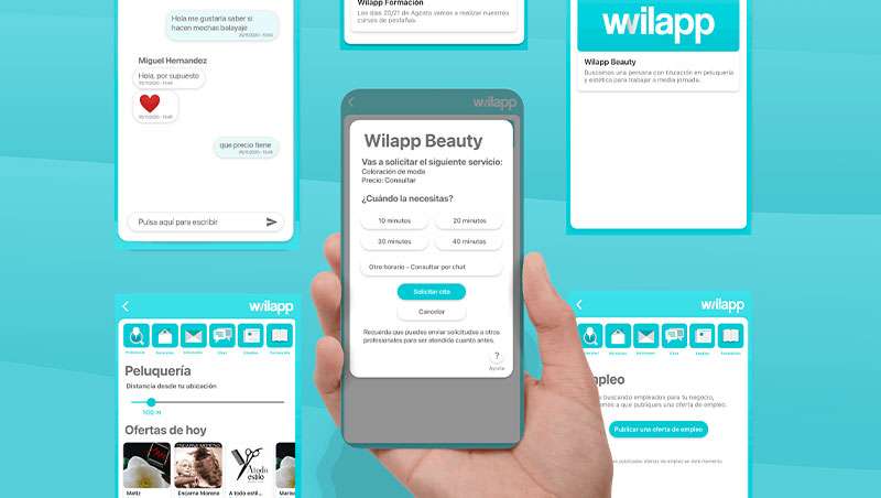 Wilapp, la app que está liderando la digitalización del sector belleza, peluquería y estética, médico-estético y bienestar