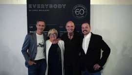 La fiesta, celebrada en Barcelona, ha contado con la exposición de videoarte Everybody,  que celebra el aniversario y, al mismo tiempo, la diversidad en los modelos de belleza