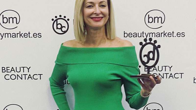 Silvia Giralt, galardón Mención Especial al Asociacionismo en los Beauty Contact Awards
