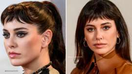 Como una celebrity con el Baby Bang de Blanca Suárez que le sienta francamente bien al haber optado por oscurecer su cabello 