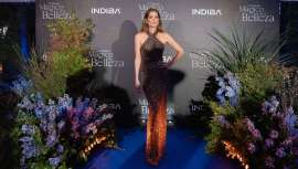 Mar Saura, una de nuestras presentadoras y actrices más queridas, ha brindado su apoyo al universo español de la belleza en la Noche Mágica de Indiba, que tuvo lugar el 21 de octubre en la Real Fábrica de Tapices 