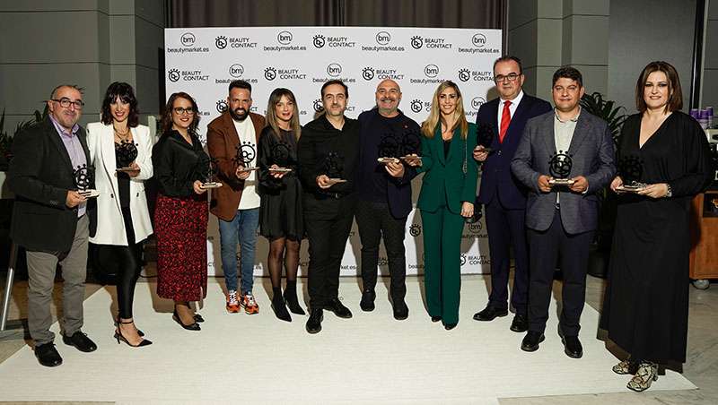 Un elenco de grandes y perseverantes figuras, premiados Beauty Contact Andalucía