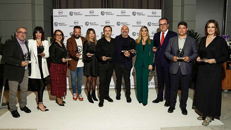 Un elenco de grandes y perseverantes figuras, premiados Beauty Contact Andaluca