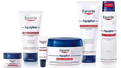 Aquaphor de Eucerin, la gama que regenera rápidamente la piel