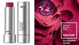 El tono Red de la linea No Makeup Lipstick de Perricone MD 
 es la barra de labios ideal para lucir el color de la temporada 