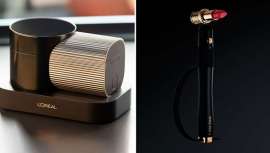 HAPTA es el primer aplicador de maquillaje portátil del mundo diseñado para usuarios con movilidad limitada en manos y brazos. LOréal Brow Magic es el primer aplicador inteligente de maquillaje de cejas que las personaliza en segundos 